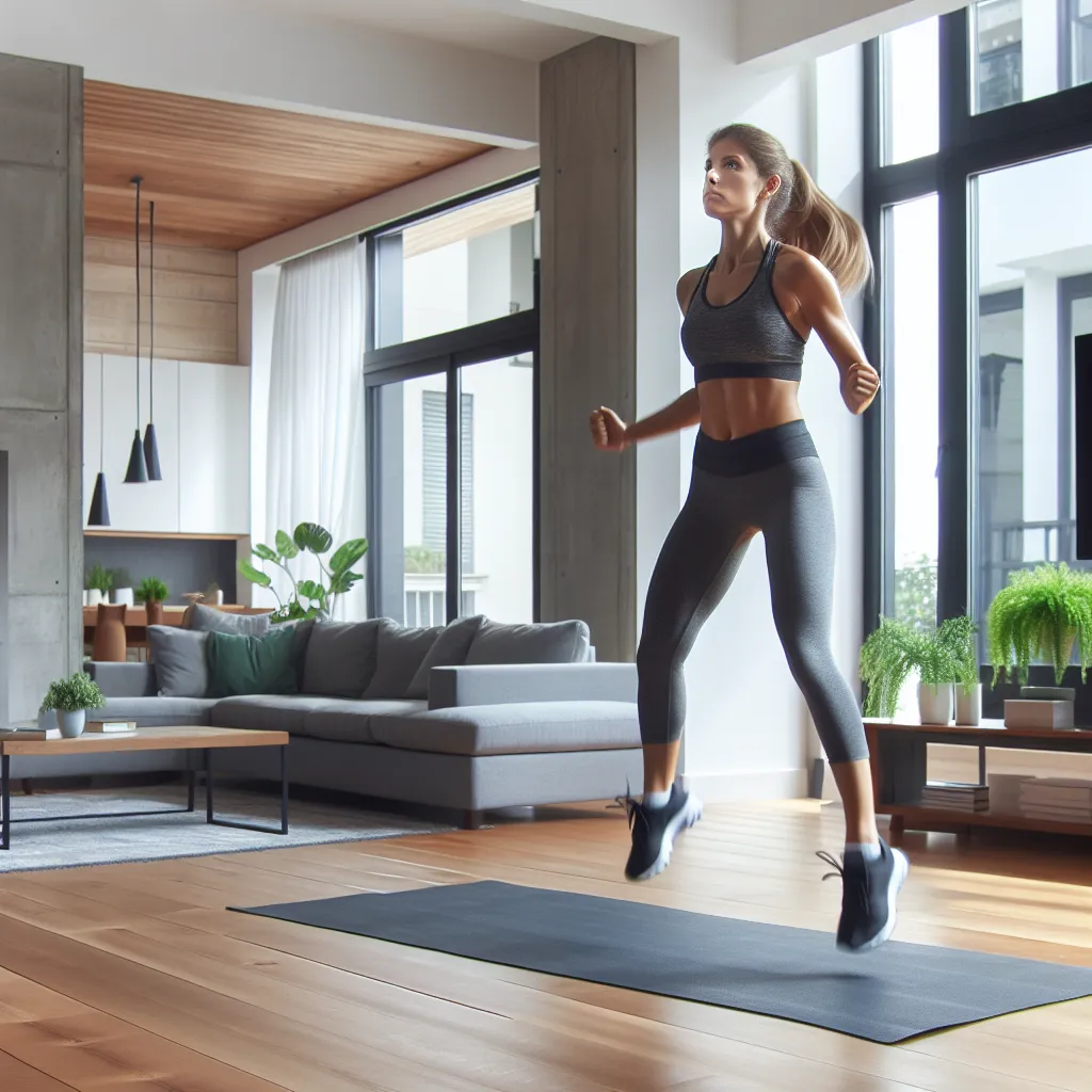 Cardio w domu bez sprzętu – plan treningowy