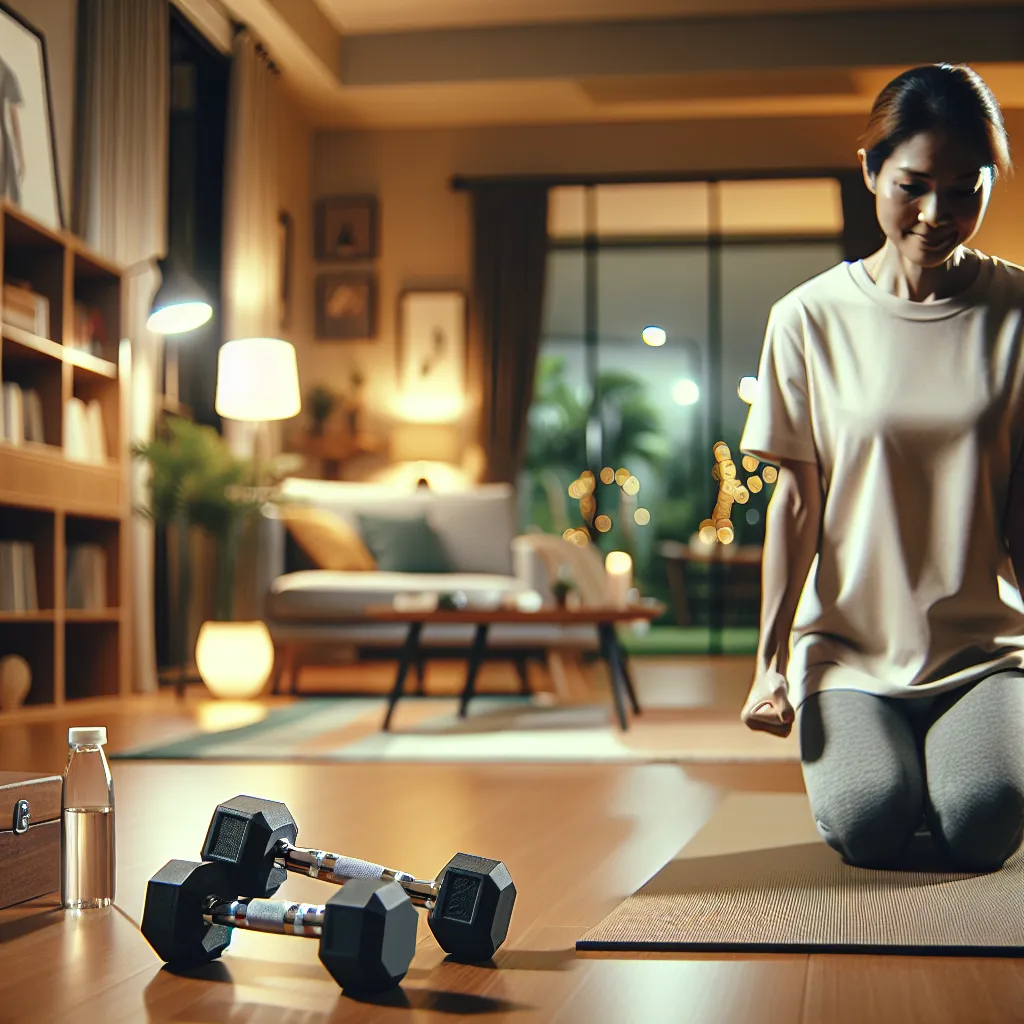 15-minutowy trening w domu – szybki sposób na formę